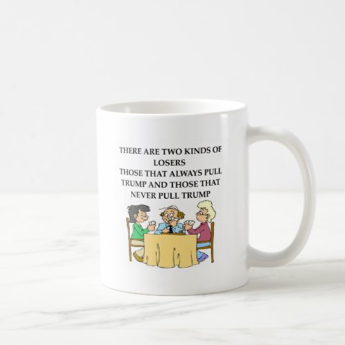 duplicate bridge jokes coffee mug