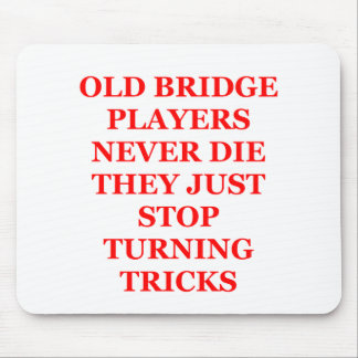 duplicate bridge jokes mouse pad