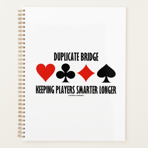 Duplicate Bridge Keeping Players Smarter Longer Planner
