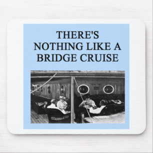duplicate bridge player design mouse pad