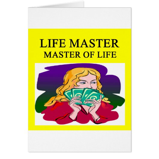 duplicate bridge player joke cards (Front)