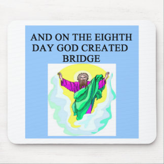 duplicate bridge player's design mouse pad