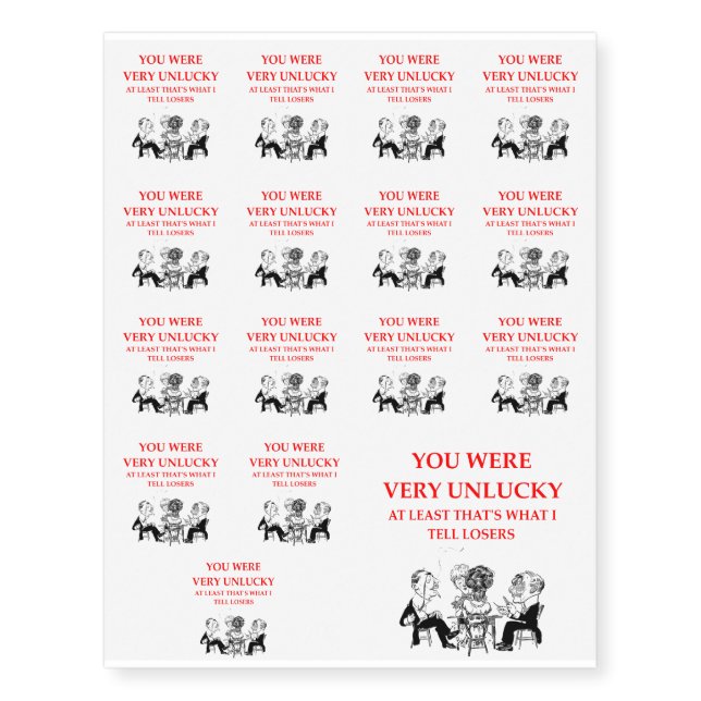 duplicate bridge temporary tattoos (Front)