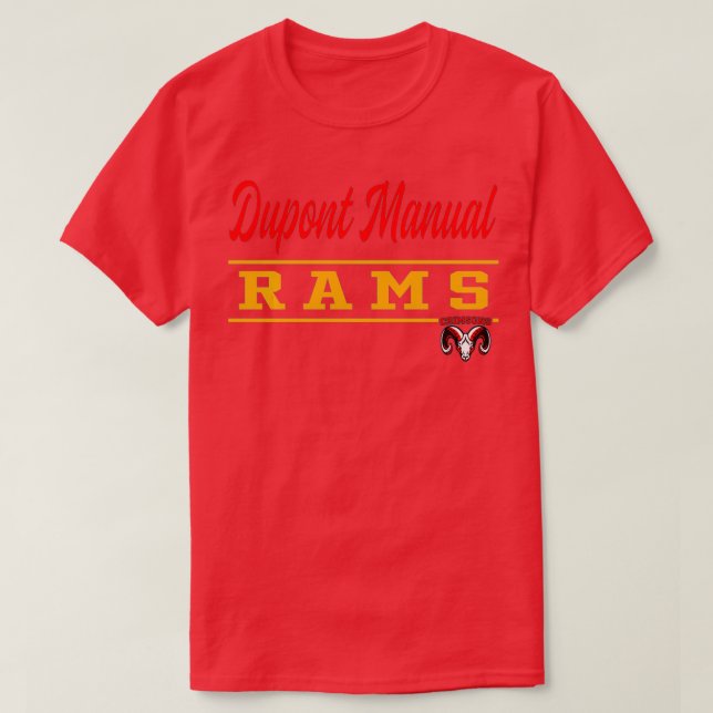 Dupont Manual High School Rams Pullover  (Design Front)