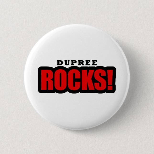 Dupree, Alabama Pinback Button (Front)