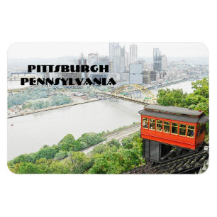 Duquesne Incline in Pittsburgh Pennsylvania Magnet