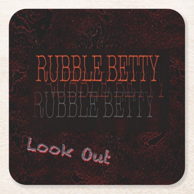 Durable and Absorbent Paper Coaster (Front)