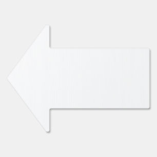 Durable Arrow Direction Sign for Outdoor Use