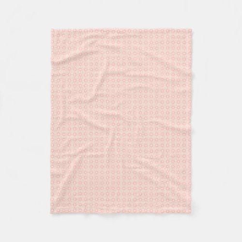 Durable Delight light red patterned  Fleece Blanket