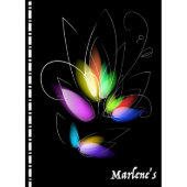 Durable Hard Cover Web Password Address Book (Front)