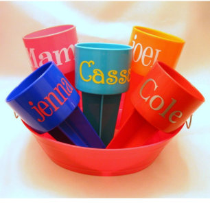 Durable Multicolored Beach Spiker Cup Holder