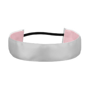 Durable Silver Athletic Headband with SweatControl