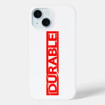 Durable Stamp iPhone 15 Case