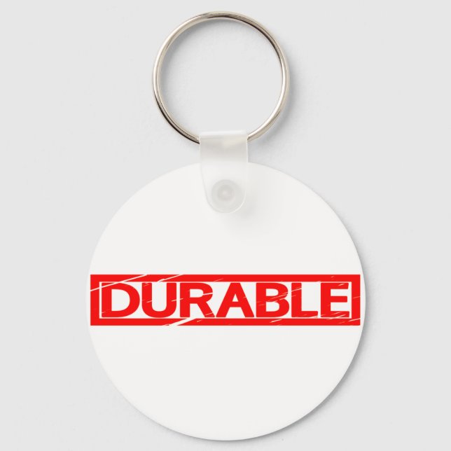 Durable Stamp Keychain (Front)