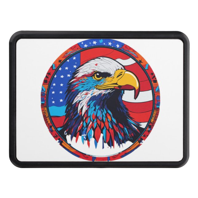 Durable Trailer Hitch Cover – Protect & Personaliz (Front)