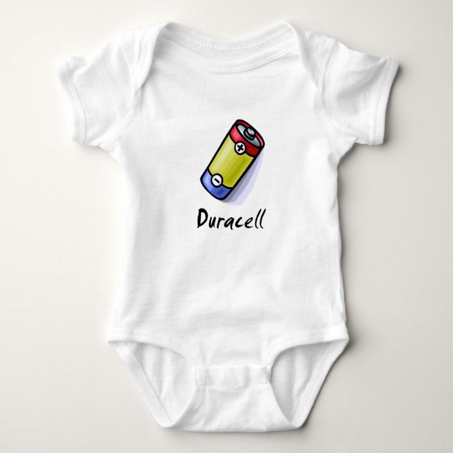 Duracell Baby Bodysuit (Front)