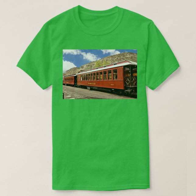Durango And Silverton Rail Road Passenger Cars 1 T-Shirt (Design Front)