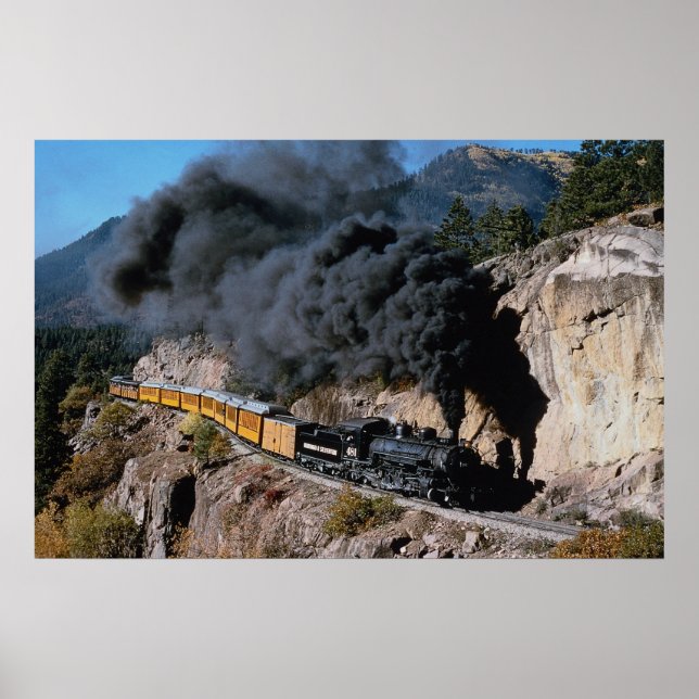 Durango and Silverton Railroad, No. 481, Bear Cree Poster (Front)