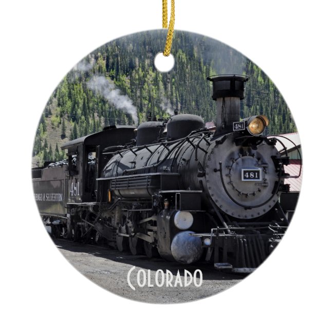 Durango and Silverton Railroad Train Ornament