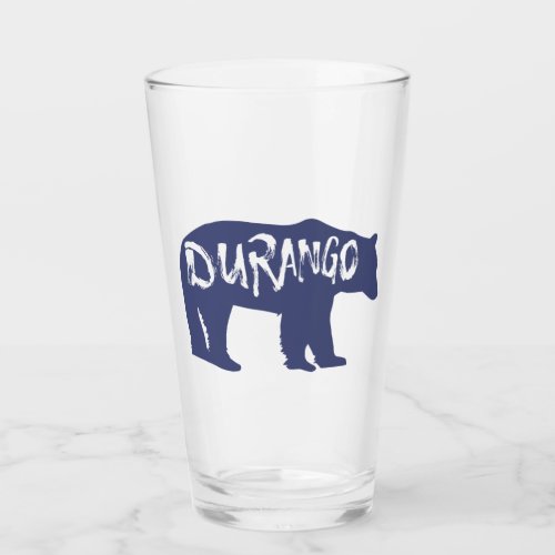 Durango Bear Glass