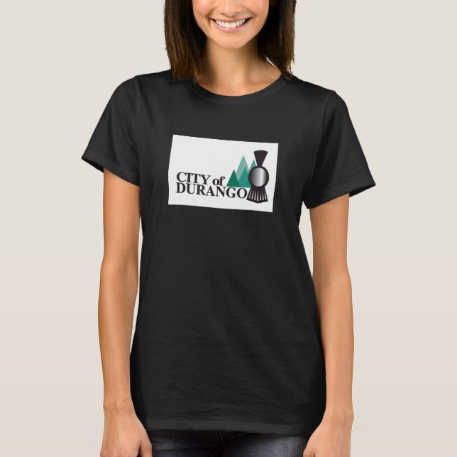 Durango Colorado Flag T-Shirt (Front)