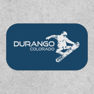 Durango Colorado Snowboarder Patch