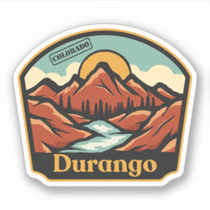 Durango, Colorado Sticker