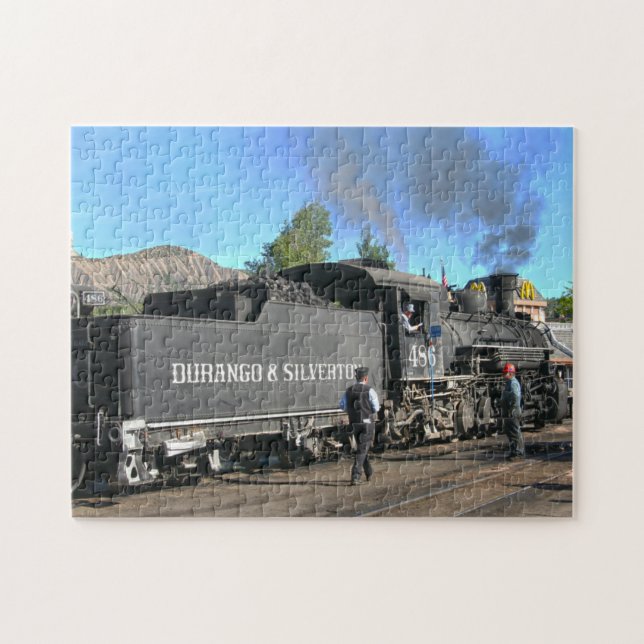 Durango Locomotive Colorado. Jigsaw Puzzle (Horizontal)