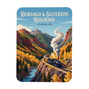 Durango & Silverton Narrow Gauge Railroad (Colorad Magnet