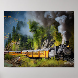 Durango-Silverton Narrow Gauge Railroad Poster