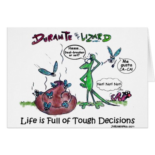 Durante Tough Decisons Cards (Front Horizontal)