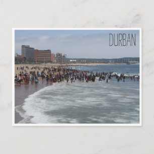 durban beachfront postcard
