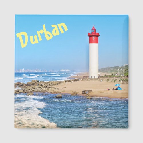 Durban Lighthouse Ocean South Africa Magnet