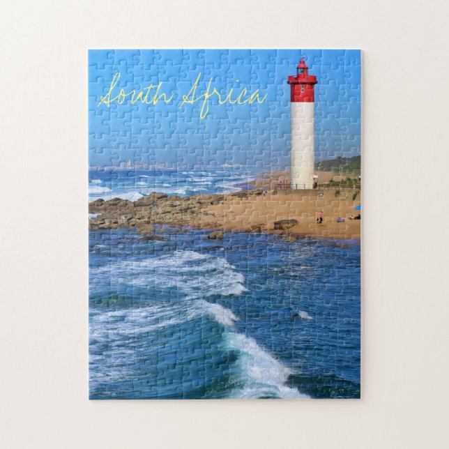 Durban Lighthouse Umhlanga Rocks South Africa Jigsaw Puzzle (Vertical)