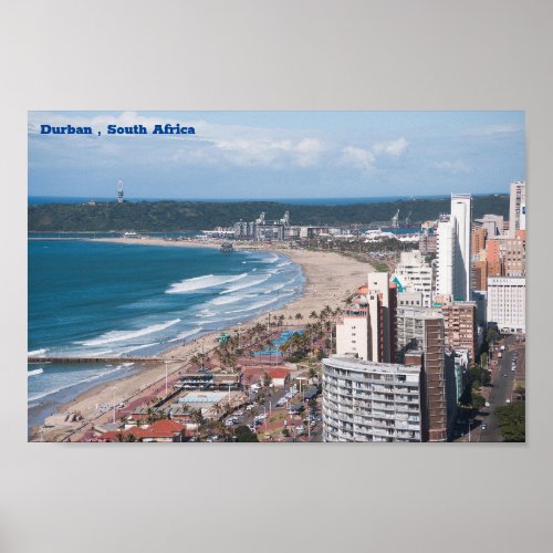 Durban  South Africa Poster