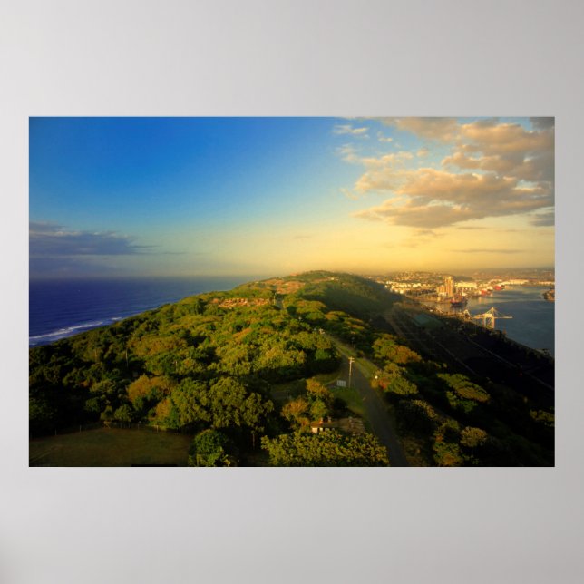 Durban's Bluff, Durban, Kwazulu-Natal Poster (Front)