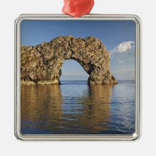 Durdle Door Arch, Jurassic Coast World Heritage 2 Metal Ornament
