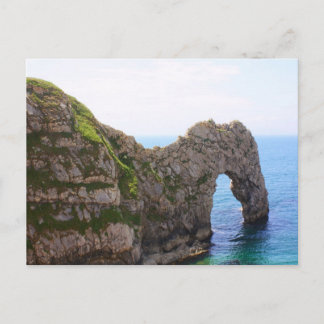 Durdle door arch , UK Postcard