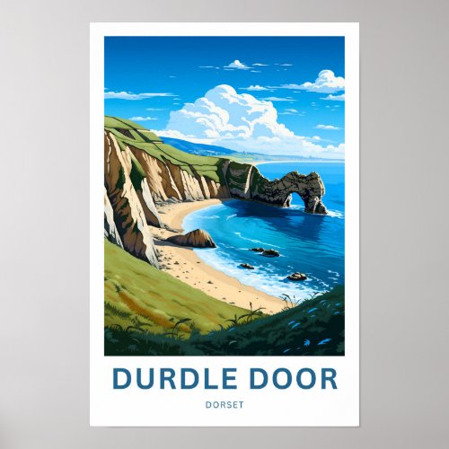 Durdle Door Dorset Travel Print