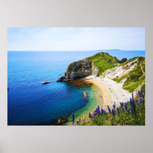 Durdle Door in Dorset Poster