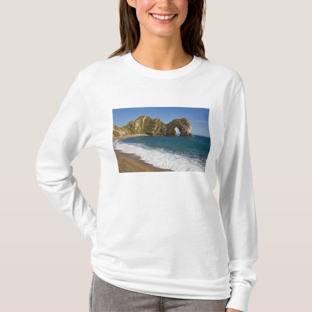Durdle Door, Lulworth Cove, Jurassic Coast, T-Shirt (Front)