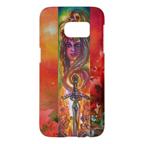 DURENDAL EPIC SWORD AND ANGEL Red Yellow Samsung Galaxy S7 Case