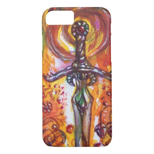 DURENDAL EPIC SWORD Red Yellow Fantasy iPhone 87 Case