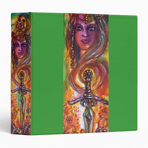 DURENDAL  ROMANTIC SWORD AND THE ANGEL 3 RING BINDER