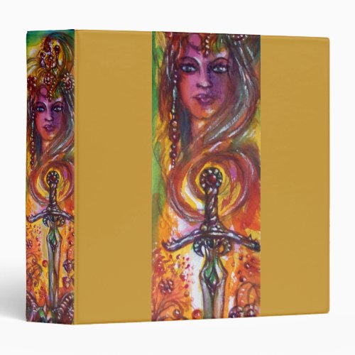 DURENDAL  ROMANTIC SWORD AND THE ANGEL 3 RING BINDER