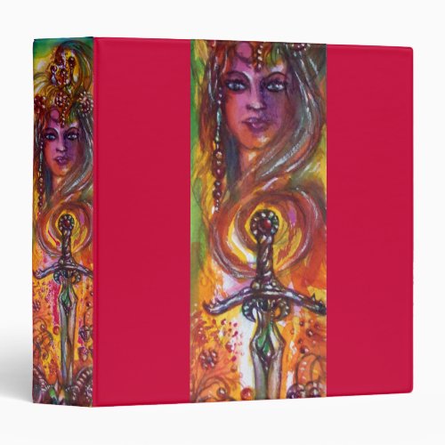 DURENDAL  ROMANTIC SWORD AND THE ANGEL 3 RING BINDER