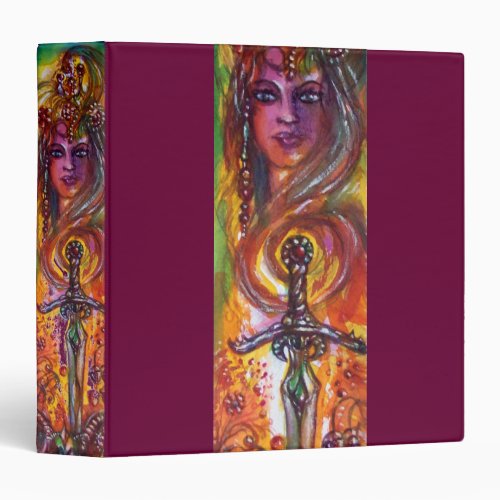 DURENDAL  ROMANTIC SWORD AND THE ANGEL 3 RING BINDER