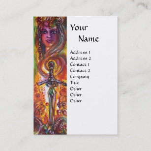 DURENDAL , ROMANTIC SWORD AND THE ANGEL BUSINESS CARD