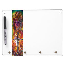 DURENDAL , ROMANTIC SWORD AND THE ANGEL DRY ERASE BOARD WITH KEYCHAIN HOLDER