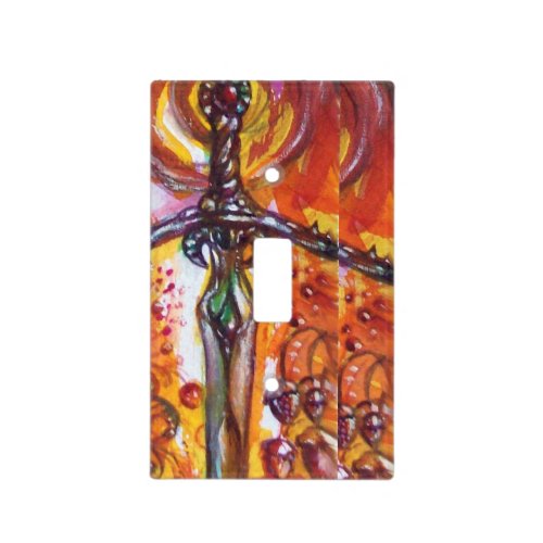 DURENDAL  ROMANTIC SWORD AND THE ANGEL LIGHT SWITCH COVER